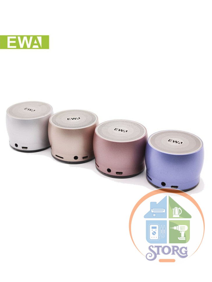 Портативная Bluetooth колонка EWA A103 IPX5 , глубокий BASS, Алюминиевый корпус!