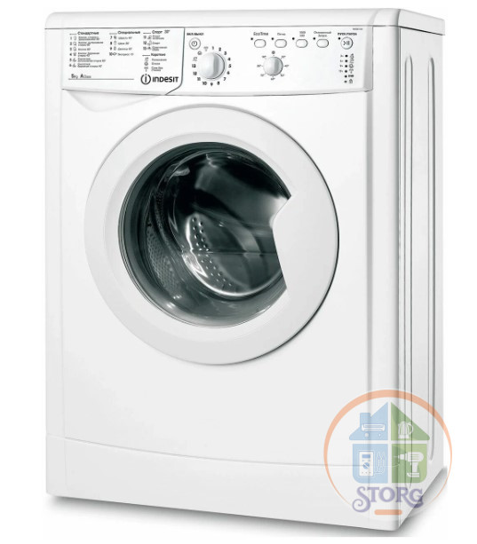 Стиральная машина Indesit IWSB 5105 5кг, 1000 об/мин , EcoTime*