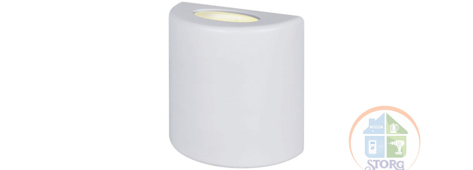 Светильник садово-парковый накладной Nuovo LED 7W, IP54, 3000K, белый, пластик, duwi
