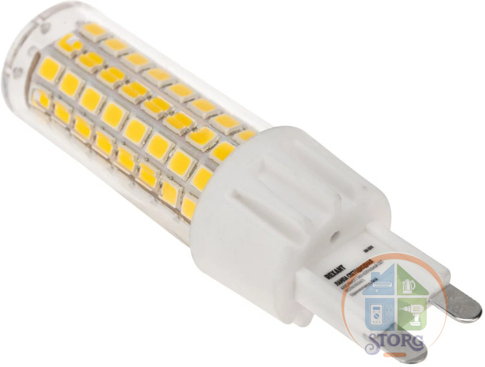 Светодиодная лампа Rexant капсульного типа JD-CORN G9 230В 7Вт 4000K (поликарбонат),нейтральный свет