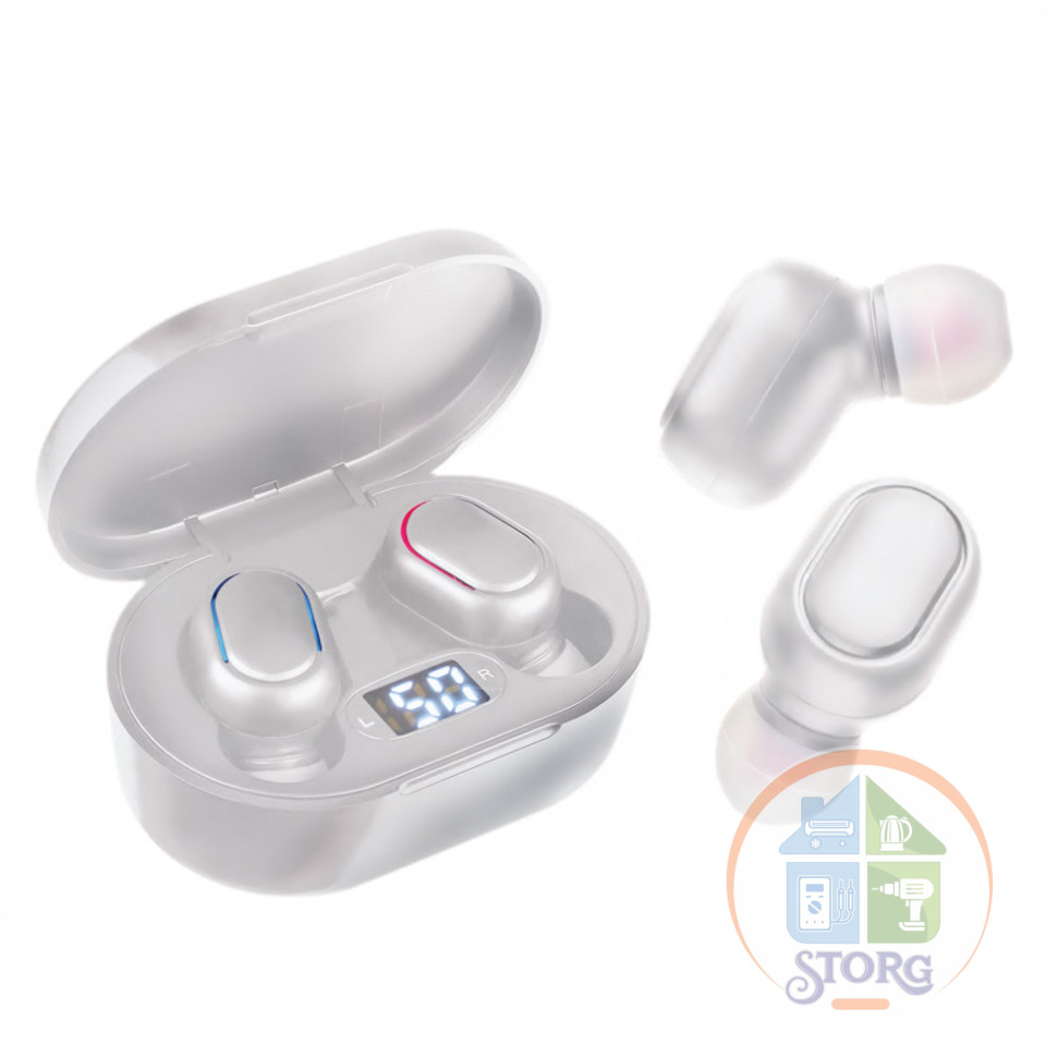 Perfeo BT TWS наушники вкладыши BUNG белые автосопряжение ( убийцы Xiaomi Airdots)
