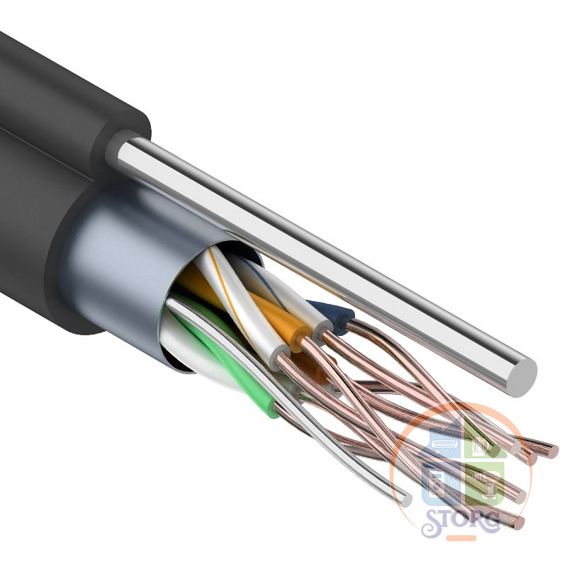 Кабель витая пара U/UTP, CAT 5e, ZH нг(А)-HF, 4PR, 24AWG, INDOOR, SOLID, оранжевый, 305 м, REXANT Кабель витая пара U/UTP, CAT 5e, ZH нг(А)-HF, 4PR, 24AWG, INDOOR, SOLID, оранжевый, 305 м, REXANT