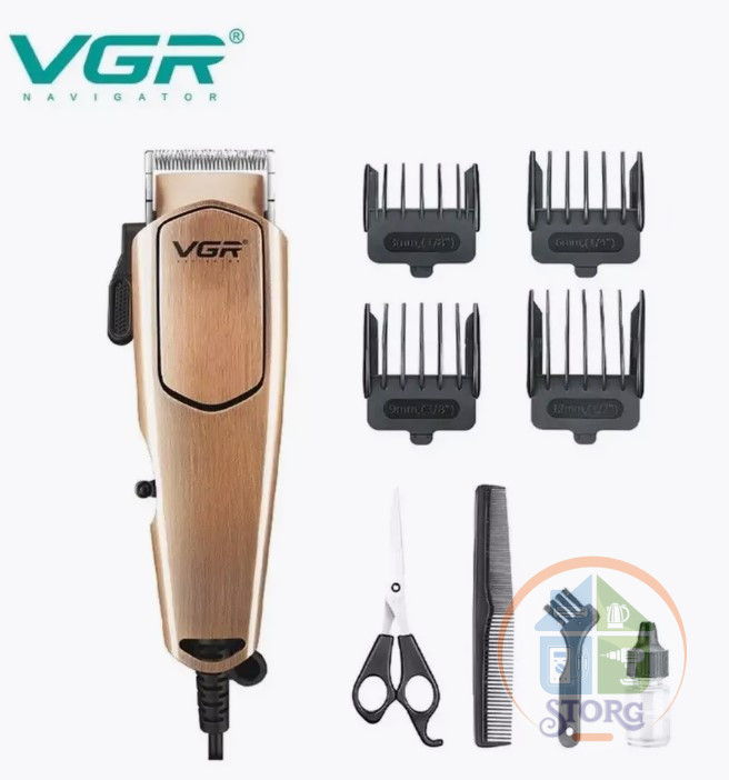 Машинка для стрижки VGR V-131 Professional, от сети 220в