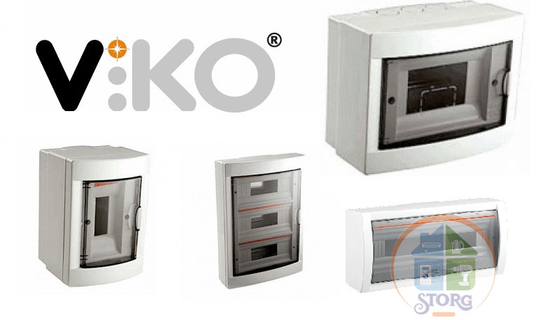 90912136 Щит 36-гн. наружнего монтажа, VIKO