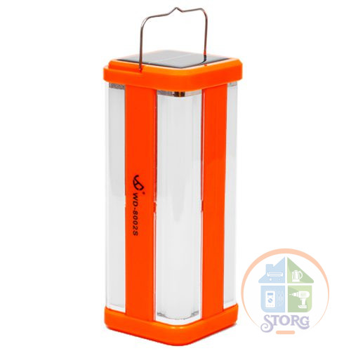 Кемпинговый фонарь ИСКРА WD-8002S Orange, 2 Режима свечения, Встроенный PowerBank