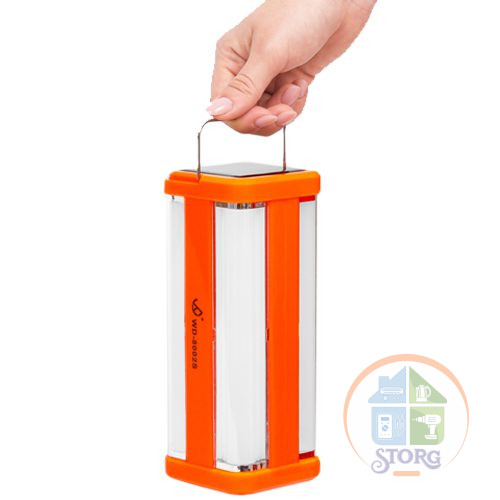 Кемпинговый фонарь ИСКРА WD-8002S Orange, 2 Режима свечения, Встроенный PowerBank