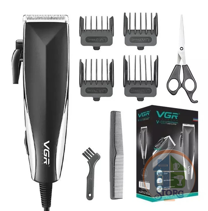 Машинка для стрижки VGR V-033 Professional, от сети 220в