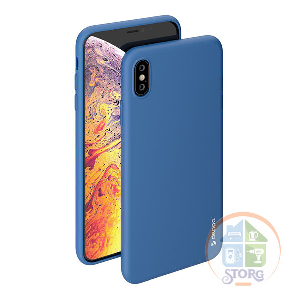 Чехол Deppa Чехол Air Case для Apple iPhone Xs Max, синий, Deppa