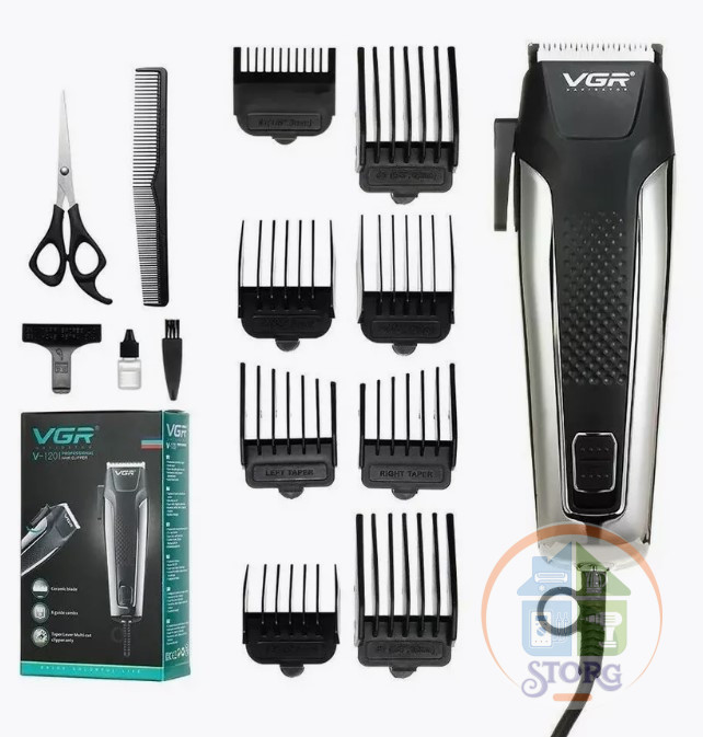 Машинка для стрижки VGR V-120 Professional, от сети 220в