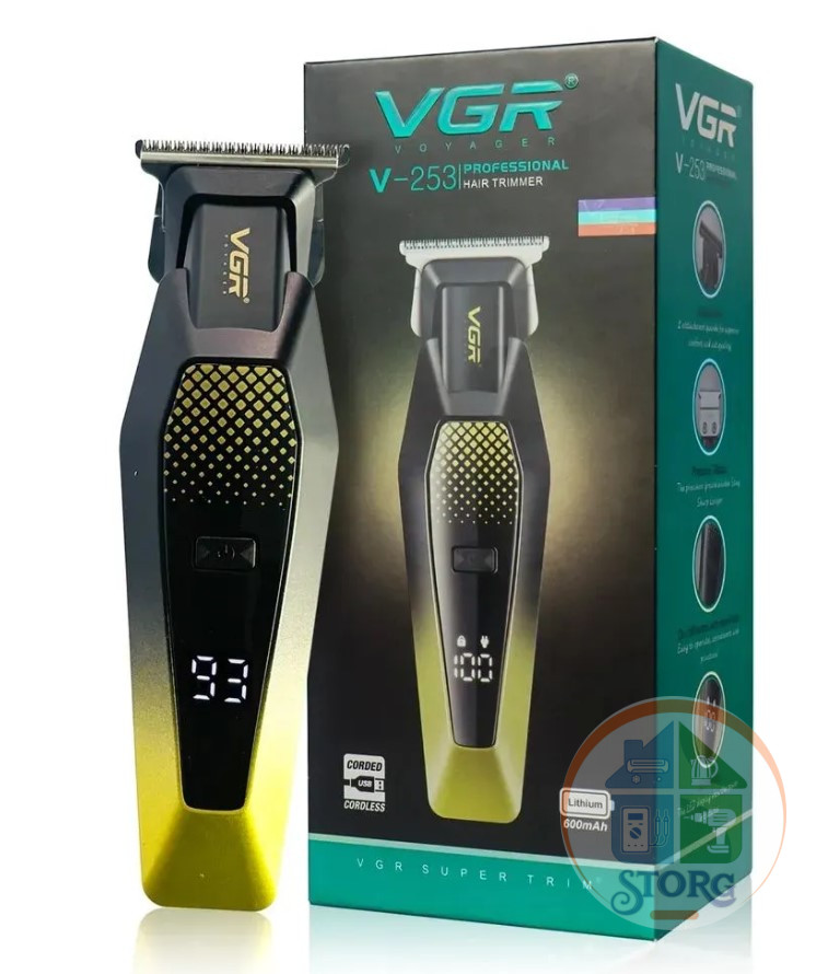 Машинка для стрижки VGR V-253 Professional , 90 мин