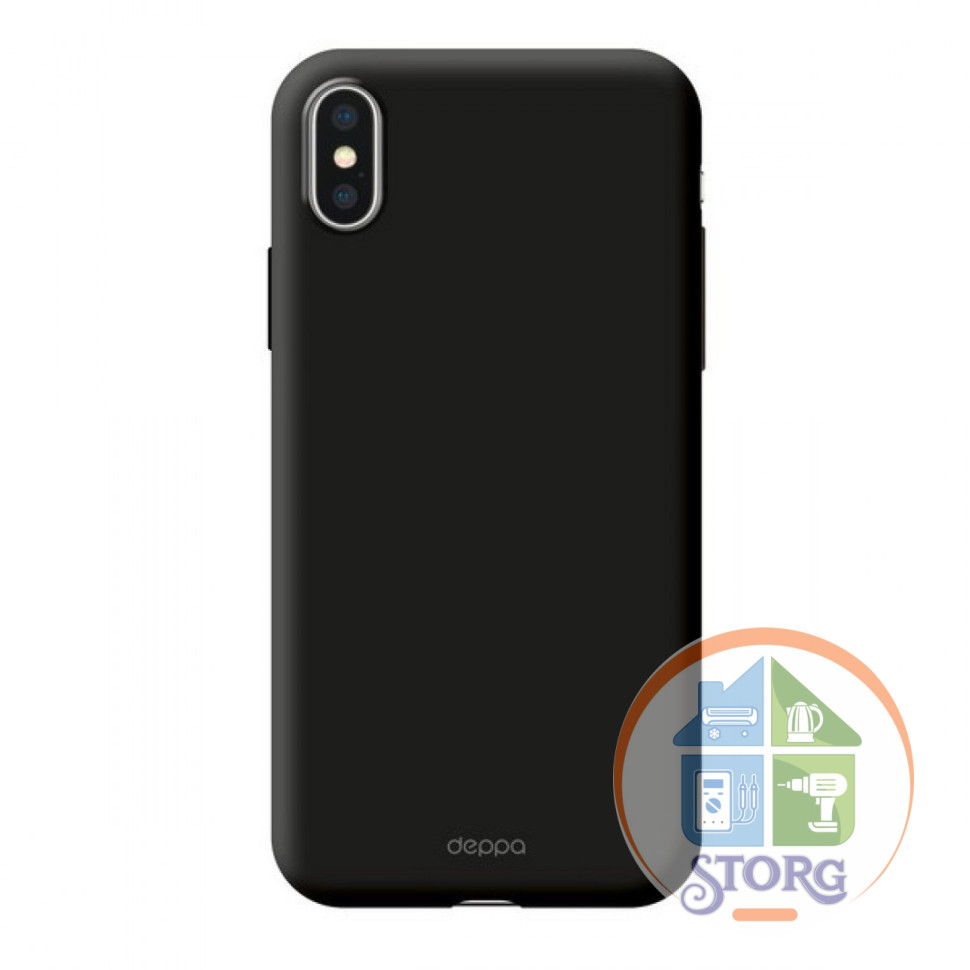 Чехол Deppa Чехол Air Case для Apple iPhone Xs Max, черный, Deppa