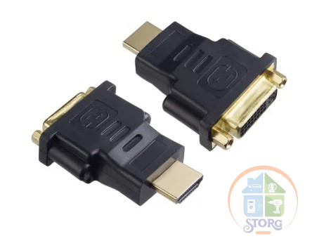 PERFEO Переходник HDMI A вилка - DVI-D розетка (A7017)