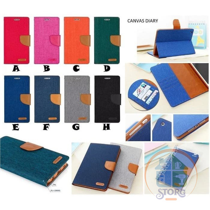 Книжка универсальная Goospery Canvas  4-4.5 blue