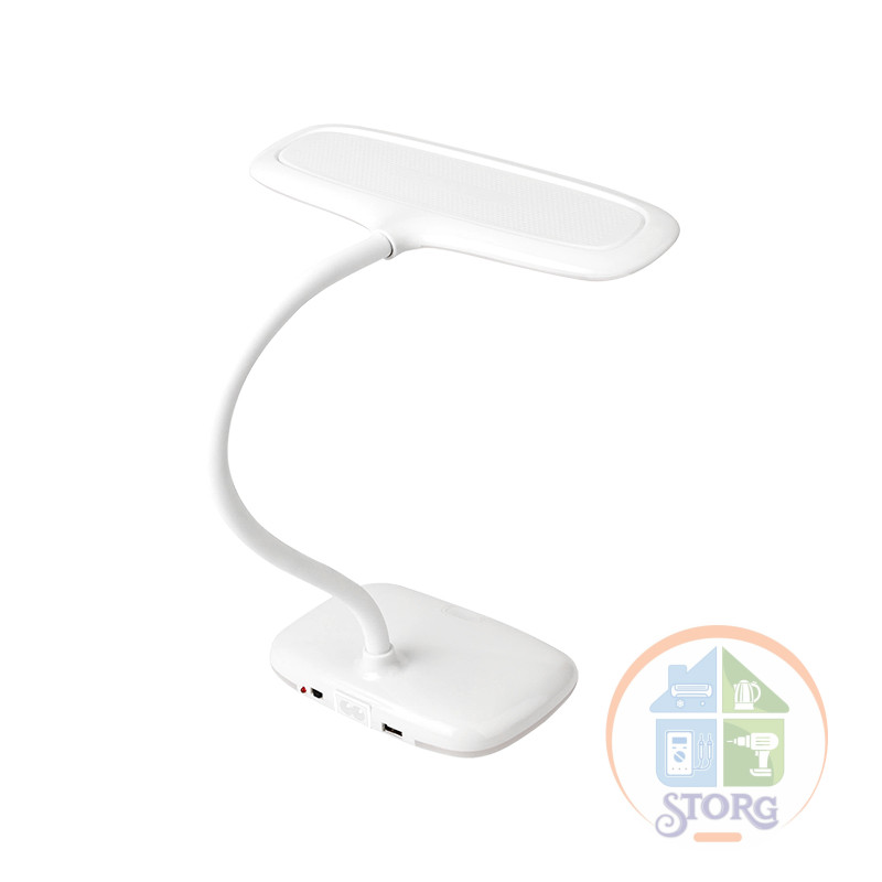 Светильник настольный REXANT Baoli с портом USB для зарядки гаджетов, вращение 360 градусов