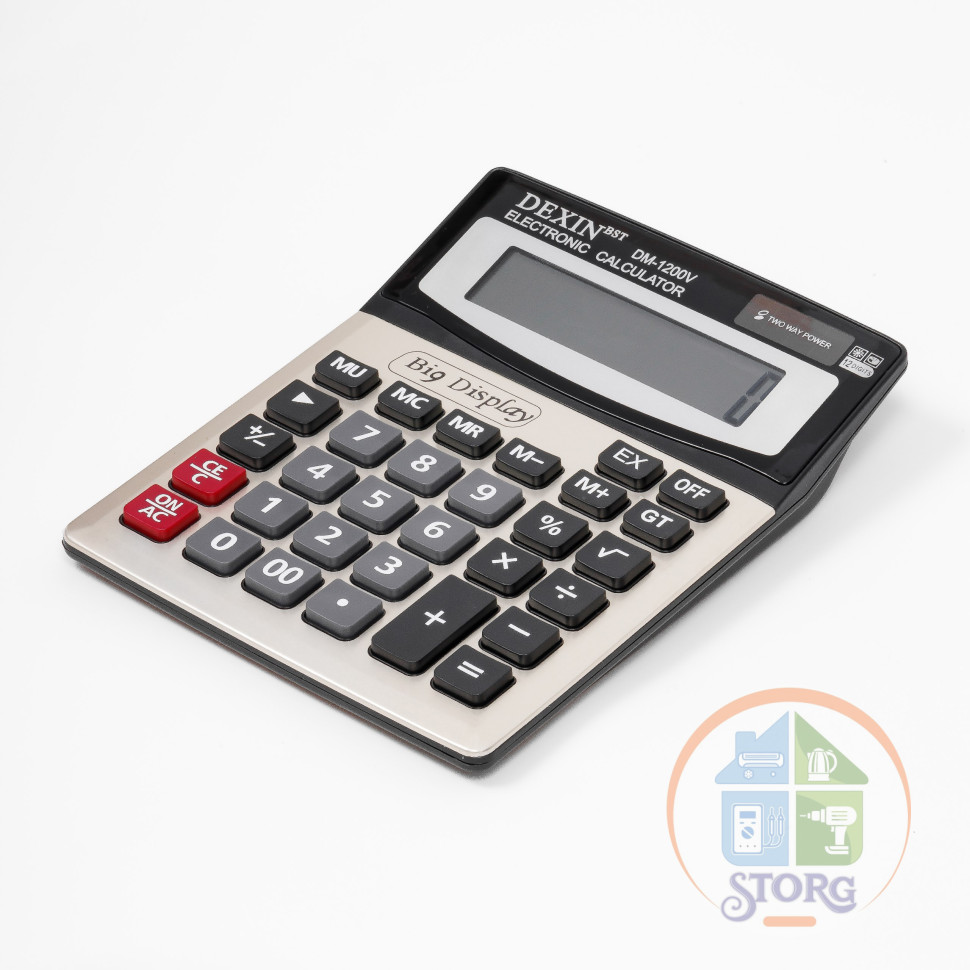 Калькулятор настольный DM-1200V, 12 - разрядный