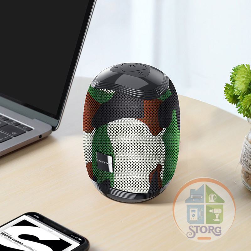 Bluetooth колонка Borofone BR6 Miraculous sports wireless speaker  (Camouflage Green)