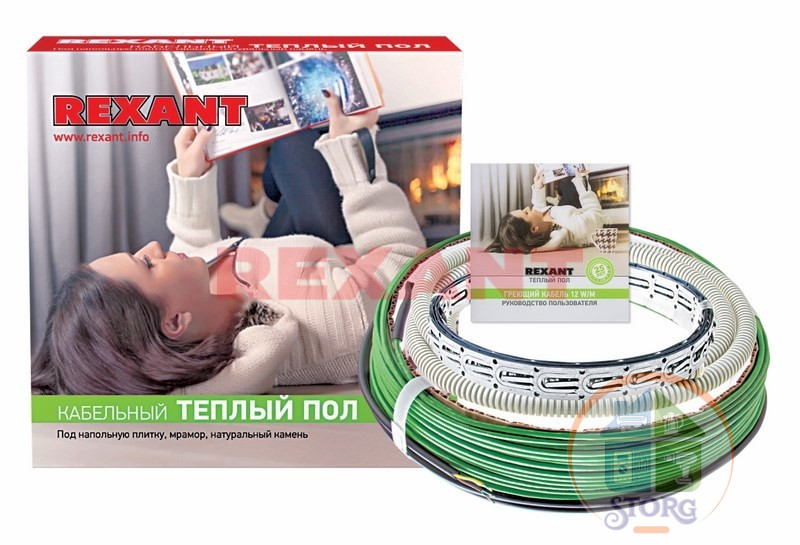 Теплый пол REXANT Slim RNB-105-1900 (1900Вт/105м/ S обогрева, м2: 8,5-12,5) (двухжильный), 51-0507-3