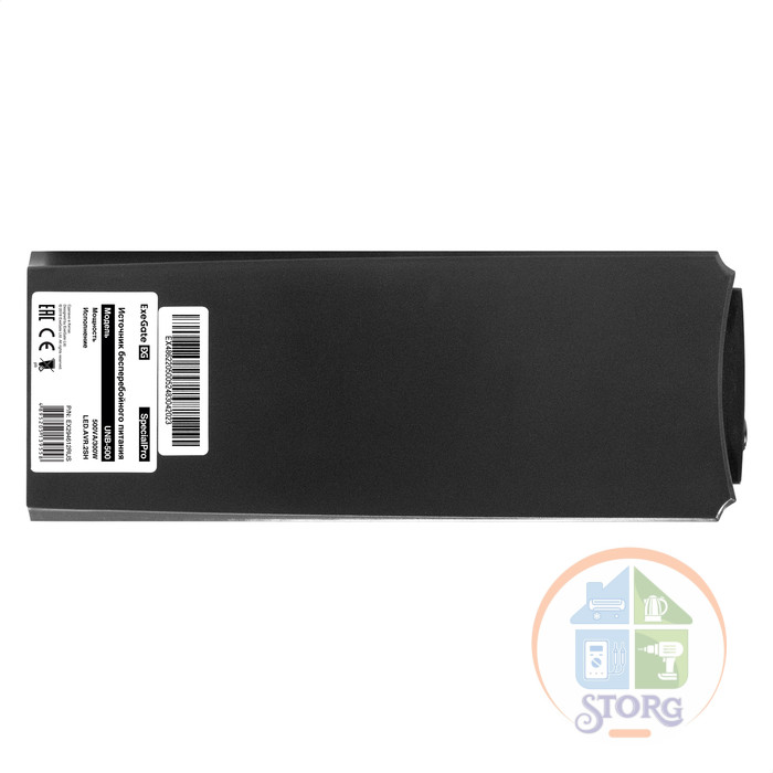 Источник бесперебойного питания ExeGate SpecialPro UNB-500.LED.AVR.2SH (500VA/300W, 12 мес.гарантия)