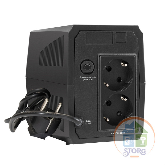 Источник бесперебойного питания ExeGate SpecialPro UNB-500.LED.AVR.2SH (500VA/300W, 12 мес.гарантия)