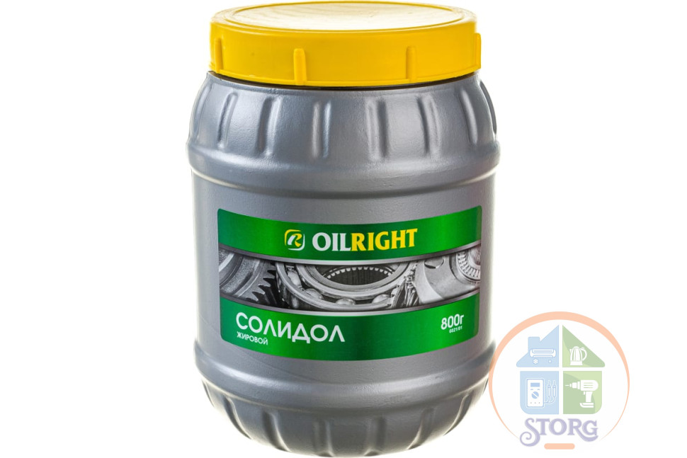 Солидол жировой смазка OIL RIGHT, 800г (9 шт в упак)