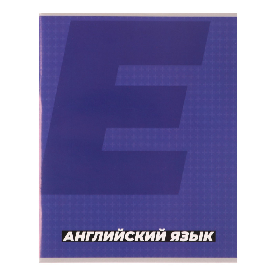 Тетрадь предметная MonoTone 36л кл "Английский язык" бум обл, блок №2 9428722