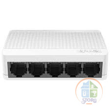 Коммутатор TENDA S105 неуправляемый, 5 портов Ethernet 100Mbps