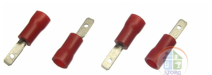 Клемма плоская штекер 2.8 мм 0,5-1.5 мм² (РП-п 1.5-(2.8)) REXANT
