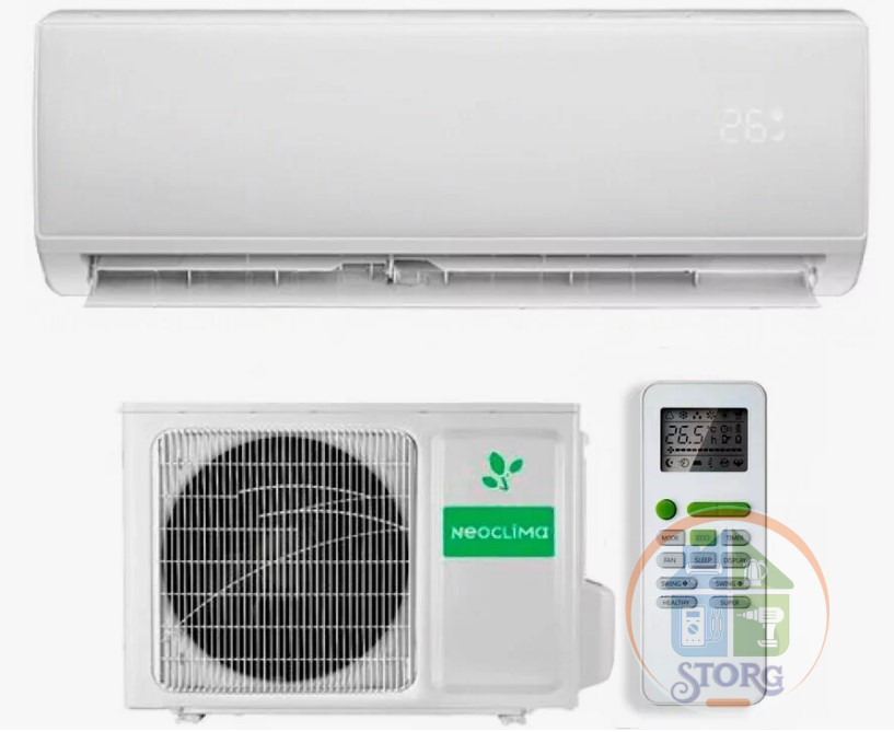Кондиционер on-off NeoClima NS/NU-HAL09F серия Plasma ( 27 м² ) компрессор GMCC TOSHIBA