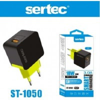 СЗУ SerteC STC-1050, USB 3000mA - чёрный