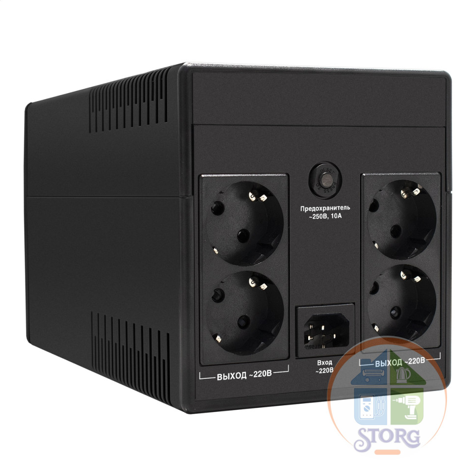 Источник бесперебойного питания ExeGate SpecialPro Smart LLB-1200.LCD.AVR.4SH (1200VA/750W, 12 мес.гарантия)
