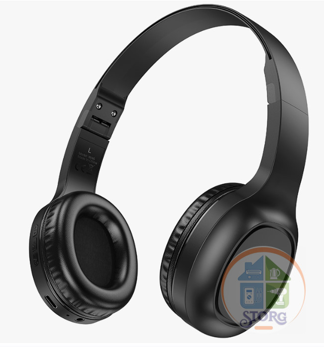 Наушники полноразмерные bluetooth HOCO W46 (черный)