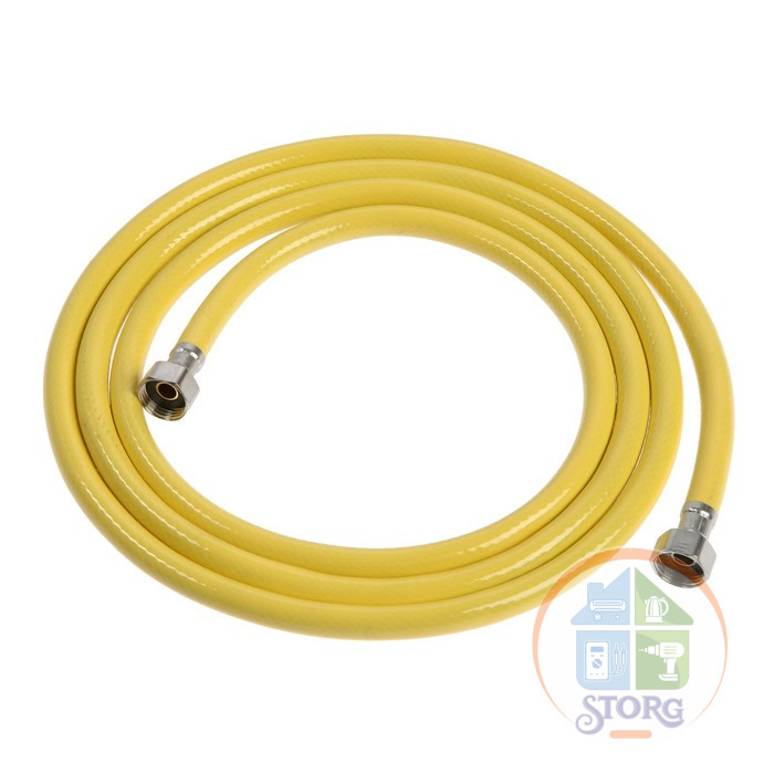 Подводка для газа ZEIN, ПВХ, внутренняя/внутренняя резьба 1/2", 250 см 7875836